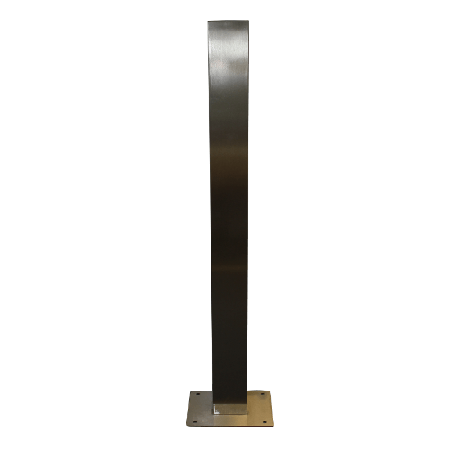 CDVI SSP-PED 100mm x 100mm x 1600mm Stainless Steel Post for Pedestrians